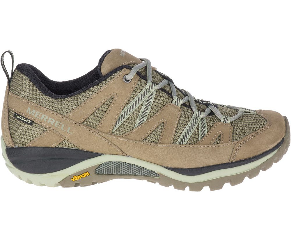 Buty Trekkingowe Merrell Damskie Brązowe - Siren Sport 3 Waterproof - 259371-DUF